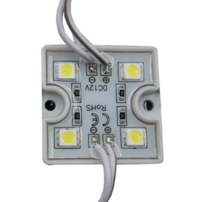 Modulo 4 Leds 5050 Blancos A prueba de Agua