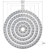 Aro LED RGB Inteligente WS218 - Varios Diametros