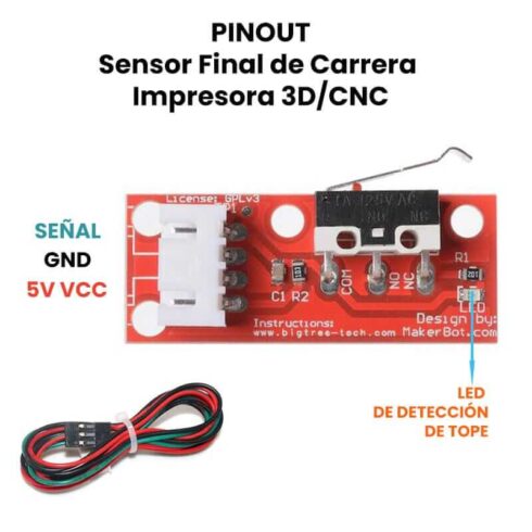 Modulo Sensor Interruptor Final de Carrera - Image 3