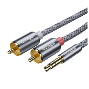 Cable de Audio Estereo Essager 1 Plug 3.5mm a 2 RCA