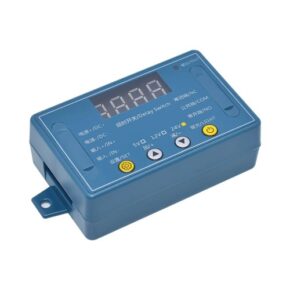 Módulo de relé de retardo de tiempo DC 10A con carcasa- 5V-12V