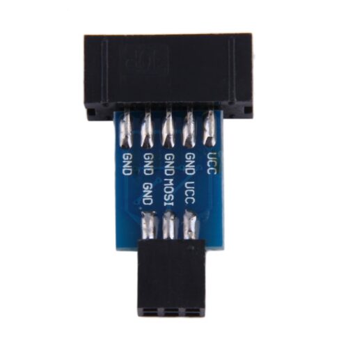 Adaptador 10 a 6 Pines Para Programador USBASP STK500 AVRISP - Image 3