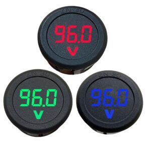Voltímetro Digital Led para Automóvil - Varios Colores
