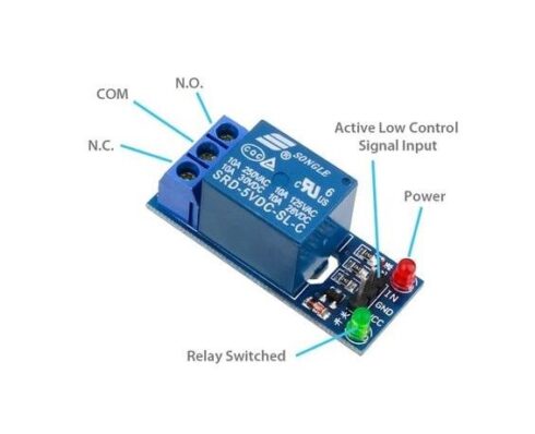 Módulo Relay Individual 5vdc con Led Indicativo – 220v/110v 10a Compatible Arduino-Raspberry-ESP - Image 2